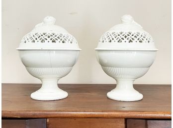 A Pair Of Late 18th Century Ceramic Tureens