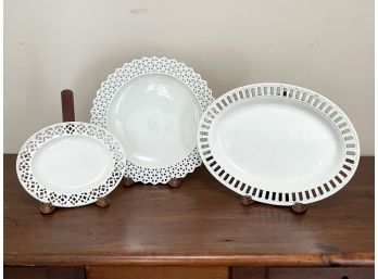 Late 18th-Early 19th Century English Creamware, Wedgwood And Leeds