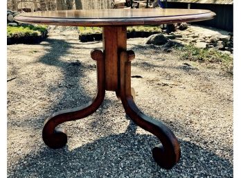 Baker Furniture Milling Road Round Top Pedestal Table