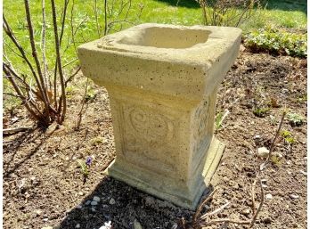 Concrete Garden Pedestal