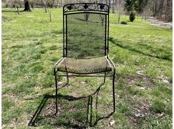 Vintage Wrought Iron Chair