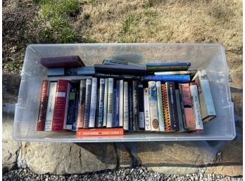 Bin Full Of Great Books. (See All Photos For Titles)