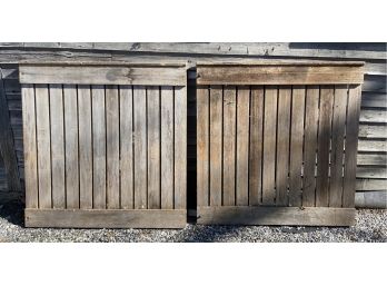 Two Garden Gate Panels