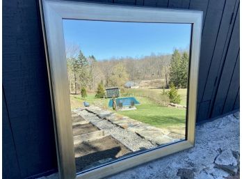 Wood Framed Wall Mirror