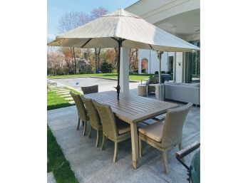 Summer Classics Outdoor Dining Grouping - 8 Pcs