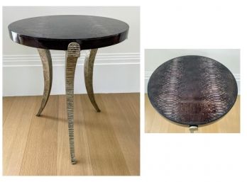 Oly Studio Side Table - Awesome Snakeskin Design