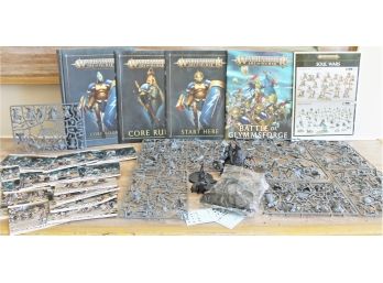 Warhammer Age Of Sigmar Fantasies Miniatures Game - Core & Rule Books, New Plastic Models, Dice & More