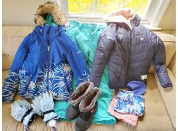 Youth Girl's Winter Snow & Ski Outwear, The North Face, Spyder, Abercrombie, Roxy & More