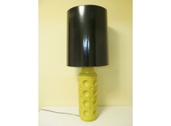 Oversized Mid Century Modern Ceramic Lamp