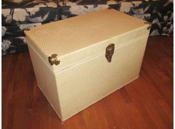 Solid Plywood Construction Flat Top Trunk