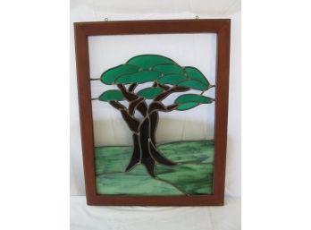 Vintage Stained Glass Wall Art