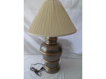 Vintage Distressed Look Metal Lamp