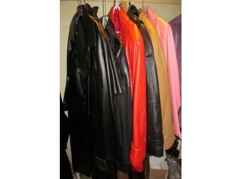 Leather Jacket Lot Like New And New With Tags Cond