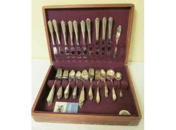 Asst Rogers Stainless And SP Flatware In Anti Tarnish Case