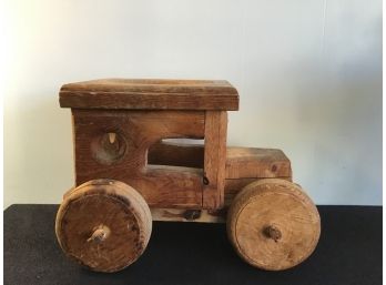 Custom Made Wood Truck Planter