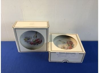 Philippe Deshoulieres Porcelaine Cocktail Plates