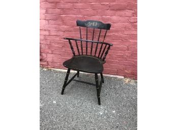 Nichols & Stone Black Arm Chair