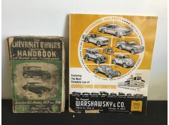 Antique Automotive Book Lot