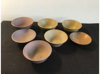 Signed Pottery Bowls