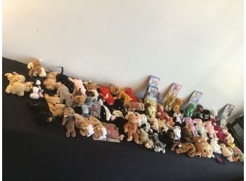 Huge Lot Beanie Babies