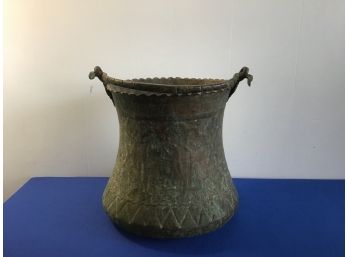 Heavy Brass Pail