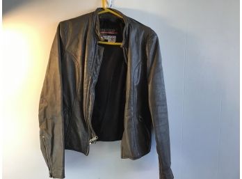 Vintage Brooks Leather Jacket Size 38