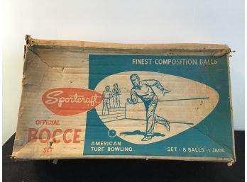 Vintage Bocce Balls