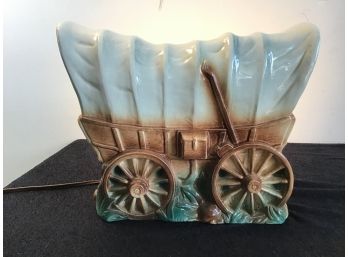 Vintage Wagon TV Lamp