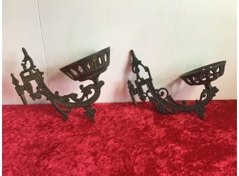 Iron Oil Lamp Holders