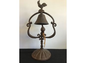 Cast Iron Rooster Bell