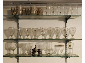 Large Collection Of Vintage Glassware