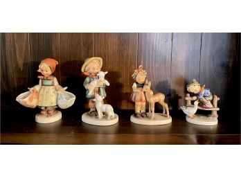 Four Vintage Goebel Hummel Figurines