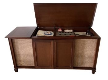 Vintage Stereo Record Console