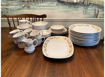 Vintage Noritake Progression Homecoming Dinnerware  - 54 Piece Set