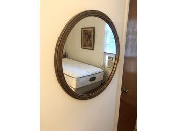 26- Inch Round Vintage Mirror