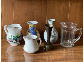 Collection Of Pitchers & Vases