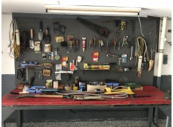 Vintage Workbench & Tools