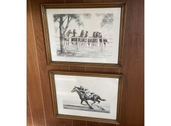 Equestrian Prints - Set Of 2