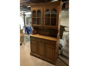 2 Piece Vintage Hutch