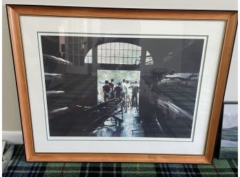 Gorgeous Signed Ltd Ed Harvard View From The Boat House Print ~ John Goble ~