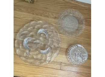 Vintage Glass Serving Pieces