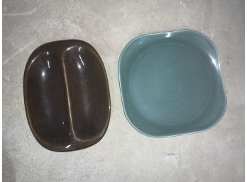 2 Vintage Russell Wright Mid Century Serving Dishes