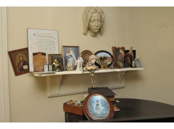 The Religious Collection, Pieta Bust Of Mary, Bibles, Icons And So Much More Nice Pieces