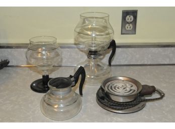 Cory Vintage Coffee Maker Collection DPU DNU Holder Stand Nice