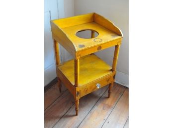 Early Washstand Original Mustard Color 18'x32'x16'