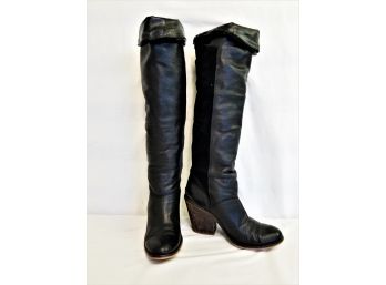 Lucky Brand Black Knee High Boots - Size 8.5