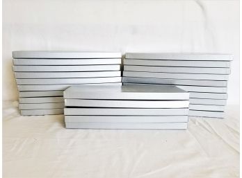 Seventy Five Silver Gloss Tie/Gift Boxes