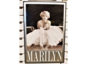 Vintage Marilyn Monroe Ballet Dancer Framed Art Print By Milton H. Green