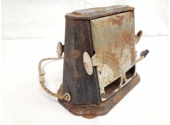 Antique Toaster In Very Rough Shape