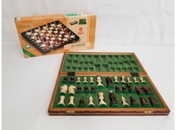 Negiel Junior Hand Carved Chess Board Set